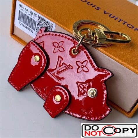 louis vuitton vernis key holder|Louis Vuitton handbag charms.